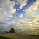 Evening Haystack Rock 9753