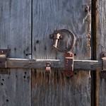 (#1150)-Oregon - Adel, barn door latch