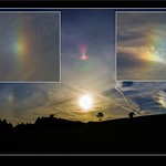 Parhelia (Sundogs) & Contail Shadows 6:50pm BST 29/08/15