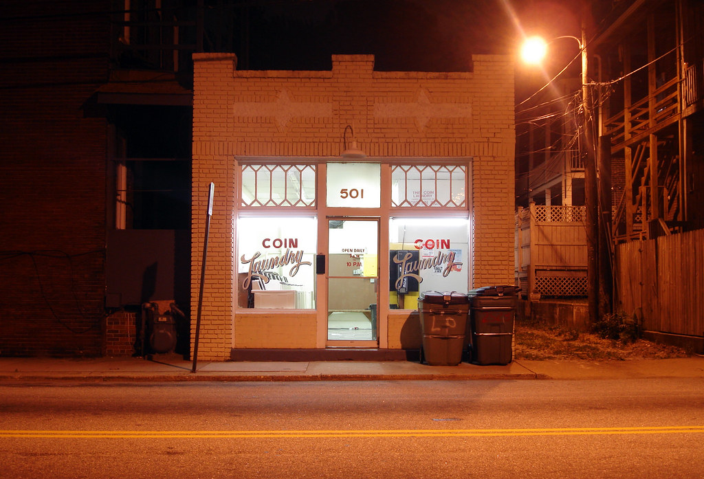 coin laundry. view large jason saul Flickr