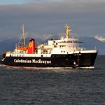 ISLE OF ARRAN, entering ardrossan