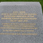 HMS HOOD Memorial.