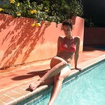 Pool side