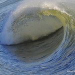 A surfer's ultimate goal, to be inside here! The tube.