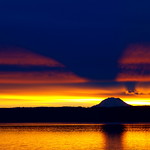 Shadow of Mt Rainier