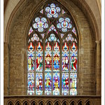 Cath&eacute;drale Saint-B&eacute;nigne - Vitrail du transept sud