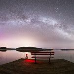 Aurora Borealis on R&uuml;gen Island