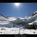 The glacier of Morteratsch