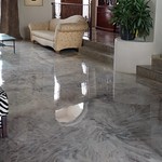 travertine floor