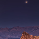 Moon over Manly Beacon