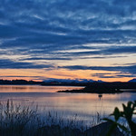 Borgarnes at night. Explore.