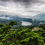 View from the mountains of Ceylon