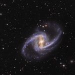 NGC 1365 the Great Barred Spiral Galaxy