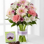 FTD Sweeter Than Ever Flowers with Chocolates VASE INCLUDED