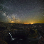 Palouse Falls Under The Milky Way