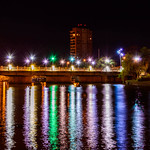 Lights on the bridge