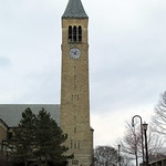 South Front of McGraw Tower from Ho Plaza