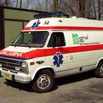 Chevy Van C-30 Akkermans, (1994) Ambulance 14 GGD Rotterdam (NL)