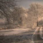 A frosty winter's day