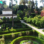 Alc&aacute;zar of Seville garden
