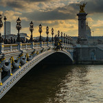 Le pont Alexandre-III... Paris en Hiver