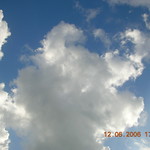 Clouds with little bit of blues