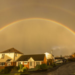 Christmas Day Double Rainbow - Helsby