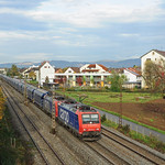 SBB Cargo 482 016 + 482 026, Oftersheim (D)