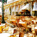 on a sunny morning in Venice