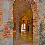 Interior de la Mezquita de Almonaster la Real.