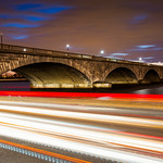 Twilight over the Potomac River