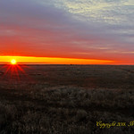 Sunrise at Edwin B Forsythe National Wildlife Refuge in Galloway (commonly referred as Brigantine) New Jersey