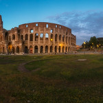 The Colosseum and Constantine&rsquo;s Arch, panorama