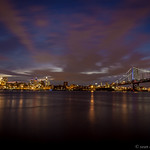 Philadelphia skyline and Ben Franklin bridge