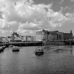 Black and White Central Station Canal