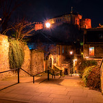 Edinburgh Castle from the Vennel. - DSCF3209_10