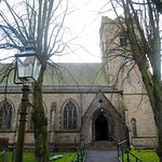 Victorian lamps by St Margaret's Church