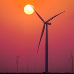 Wind Farm Sunset