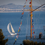 Flying burgees and spinnakers!