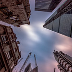 Looking up in the City