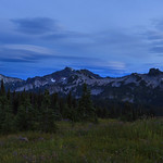 Tatoosh Range at Blue Hour (Mt Rainier NP, Paradise, WA)