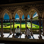 Cloisters of the Abbey of Mont Saint-Michel