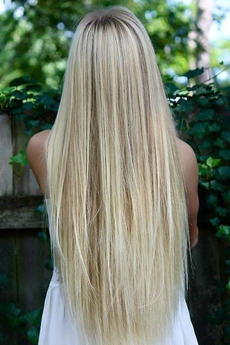 Charming Long Blonde Straight Hair Styles - UniWigs ... (333 x 500 Pixel)