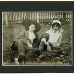 Lounging on the Lawn in Ladies' Lids