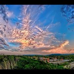 View from the hill panorama