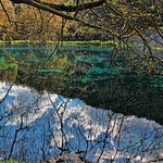 The springs of the river Louros, Epirus,Greece