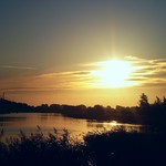 Erster Sonnenaufgang in Oktober 2012 / 1.Oktober Sunrise