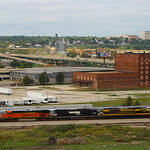 Southbound BNSF High Priority Manifest Train at Kansas City, MO