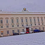 Wien, 1. Bezirk (l&rsquo;arte delle facciate di Vienna) - Josephsplatz/Br&auml;unerstra&szlig;e (Palais Pallavicini)