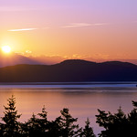 Sunrise Over Mount Baker